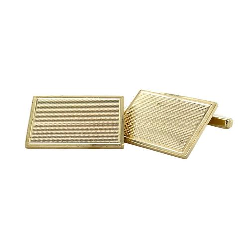 Gouden manchetknopen 14 krt, Sieraden, Tassen en Uiterlijk, Overige Accessoires, Nieuw, Ophalen of Verzenden