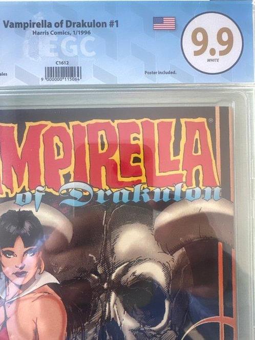 Vampirella of Drakulon #1 - Wraparound Cover - EGC 9.9 -, Boeken, Strips | Comics