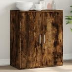 vidaXL Dressoir 60x31x70 cm bewerkt hout gerookt, Verzenden, Nieuw, 50 tot 100 cm, 25 tot 50 cm