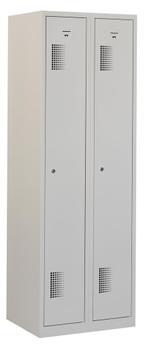 Garderobekast Dots Elite 30H 2-deurs - Grijs, Huis en Inrichting, Kasten | Lockerkasten, Ophalen of Verzenden, Nieuw