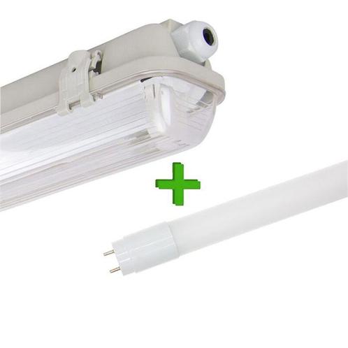 LED TL armatuur IP65 120 cm incl. LED TL buis 18W 6000K, Huis en Inrichting, Lampen | Overige, Nieuw, Verzenden