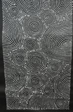 Zoutmeren - Aboriginal schilderkunst - Aboriginal -, Antiek en Kunst, Kunst | Niet-Westerse kunst