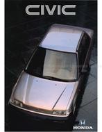 1991 HONDA CIVIC SEDAN BROCHURE NEDERLANDS, Boeken, Auto's | Folders en Tijdschriften, Nieuw, Honda, Author