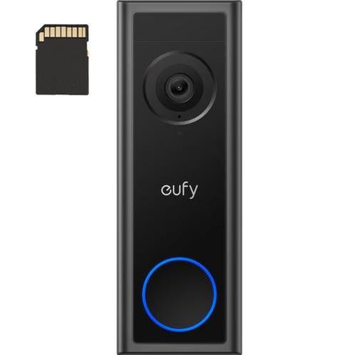 Eufy Videodeurbel C31 met 32GB SD kaart, Oplaadbaar, Audio, Tv en Foto, Videobewaking, Ophalen of Verzenden