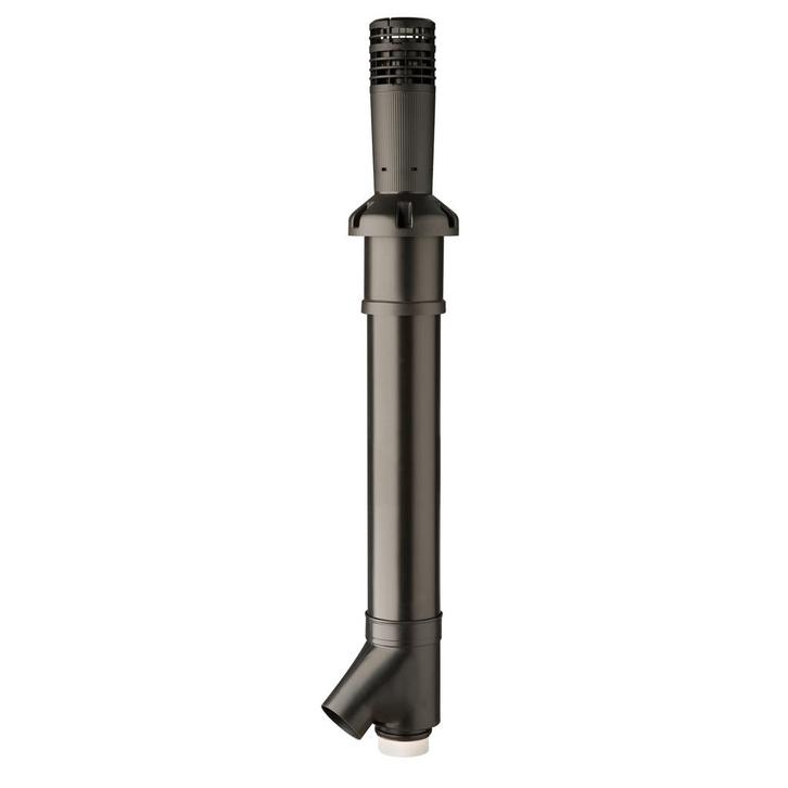MultiVent 5V Combi Dakdoorvoer 2x125 1900mm zwart, Doe-het-zelf en Verbouw, Buizen en Afvoer, Ophalen of Verzenden