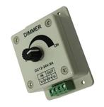 LED dimmer | PWM 12V/24V 8A | draaiknop | opbouw, Verzenden, Nieuw