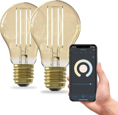Calex Slimme Lamp Set van 2 stuks - Wifi LED Filament, Huis en Inrichting, Lampen | Losse lampen, Zo goed als nieuw, Ophalen of Verzenden
