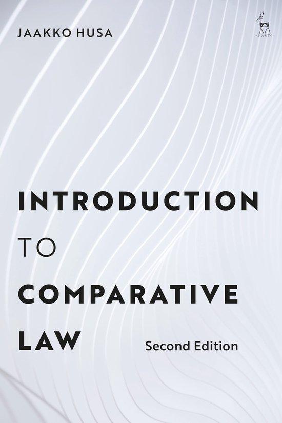 9781509963560 Introduction to Comparative Law, Boeken, Studieboeken en Cursussen, Nieuw, Verzenden