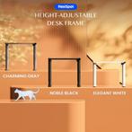 Zit sta bureau - Elektrisch - Verstelbaar - Bureauframe - Wi, Verzenden, Zo goed als nieuw