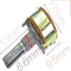 10K OHM Lineaire Potentiometer - 2 stuks, Verzenden, Nieuw