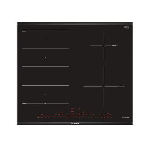 Bosch PXE695DV5E inductiekookplaat, Witgoed en Apparatuur, Kookplaten, Inbouw, 4 kookzones, Zo goed als nieuw, Inductie, Ophalen