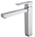 Wiesbaden Keukenkraan chroom 27 x 24 cm chroom, Ophalen of Verzenden, Nieuw, Chroom, Bad
