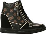 Guess - Maat 36 - Nangy Dames Sneakers - Brown/Black, Verzenden, Nieuw