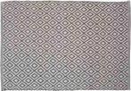 Stijlvolle Grijs-Witte Badmat - Katoen - 60x90 cm, Verzenden, Nieuw