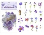 Bloemetjes en blaadjes purple enz voor bv epoxy resin, zeep,, Hobby en Vrije tijd, Ophalen of Verzenden, Nieuw
