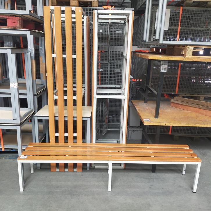 Kleedkamerbank / garderobebank - 200x40x45 cm (lxbxh), Boeken, Sportboeken, Ophalen of Verzenden