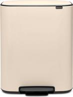 Brabantia Bo Prullenbak - 2 x 30 liter - Afvalscheiding -, Verzenden, Zo goed als nieuw
