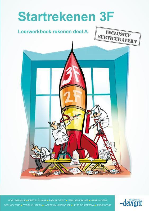 Startrekenen Leerwerkboek 3F 9789491699948, Boeken, Studieboeken en Cursussen, Zo goed als nieuw, Verzenden