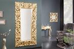 Elegante wandspiegel VENICE 180x90cm goud antieke barokstijl, Ophalen of Verzenden, Nieuw