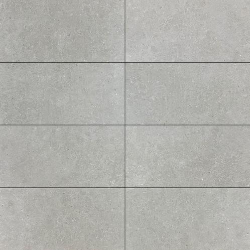 Vloertegel / wandtegel ulisse grijs 30x60 gerectificeerd, Doe-het-zelf en Verbouw, Tegels, Vloertegels, Nieuw, 10 m² of meer, Keramiek