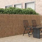 vidaXL Tuinscherm 600x150 cm kreupelhout, Verzenden, Nieuw, Hout