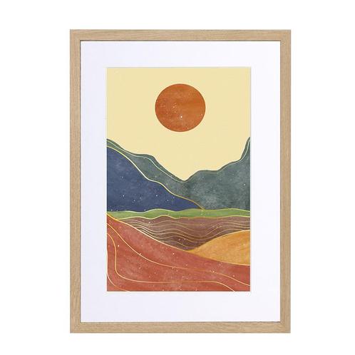 Wissellijst Hout Eiken 30x40 cm, Huis en Inrichting, Woonaccessoires | Lijsten