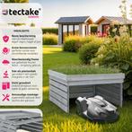 tectake® Garage voor robotmaaier - Houten behuizing met groe, Verzenden, Zo goed als nieuw