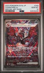 Charizard ex (sv4a 349) PSA 10, Ophalen of Verzenden, Nieuw