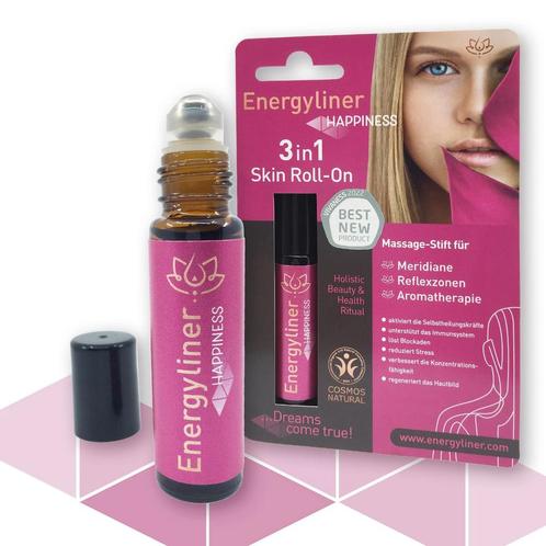 Energyliner Happiness - 3 in1 Skin Roll-On - Himalayas, Sieraden, Tassen en Uiterlijk, Uiterlijk | Lichaamsverzorging, Nieuw