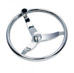 Stuurwiel Vision FX met knop, 34cm, Watersport en Boten, Bootonderdelen, Ophalen of Verzenden, Nieuw, Motor en Techniek, Zeilboot of Motorboot