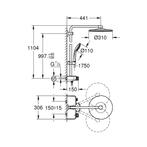 Regendoucheset Grohe Euphoria SmartControl System 31 cm met, Doe-het-zelf en Verbouw, Sanitair, Ophalen of Verzenden, Nieuw