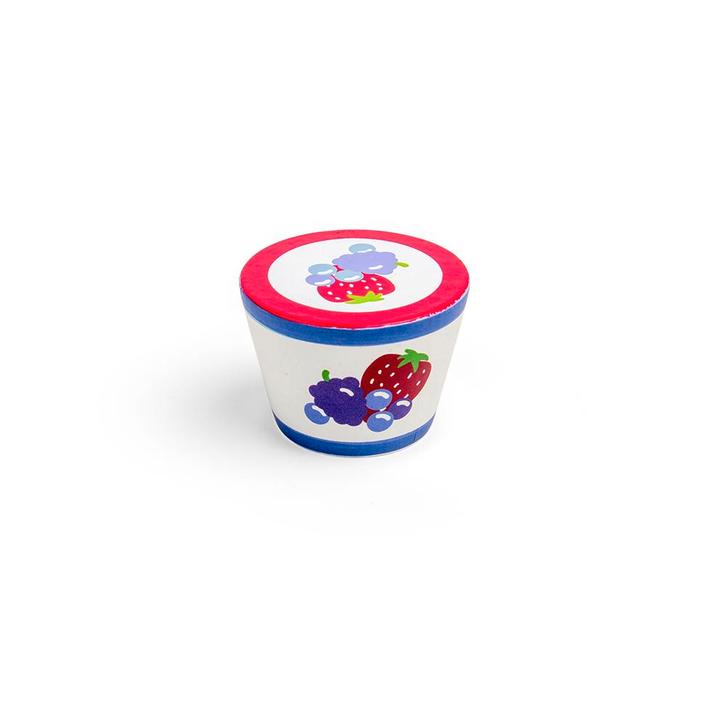 BigJigs houten speelgoed yoghurt po van €2,99 voor €1,79, Kinderen en Baby's, Speelgoed | Educatief en Creatief, Ophalen of Verzenden