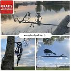 Tuindecoratie voordeelpakket van metalen vogels, Verzenden, Nieuw