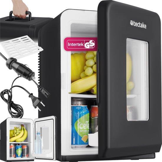 2dekans | tectake® Mini-Autokoelkast - Draagbare minibar 14L, Witgoed en Apparatuur, Koelkasten en IJskasten, Zo goed als nieuw