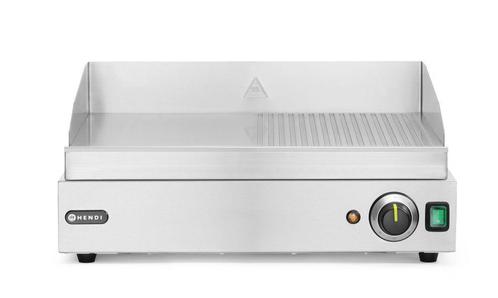 Bakplaat Half Geribbeld, Hendi, Profi Line, 1/2 Glad, 1/2 Ge, Zakelijke goederen, Horeca | Keukenapparatuur, Nieuw in verpakking