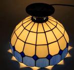 Moderne Ronde Plafondlamp – Wit en Blauw voor Slaapkamer, Huis en Inrichting, Lampen | Plafondlampen, Verzenden, Nieuw