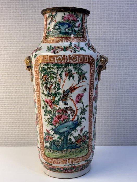 Vaas - Porselein - China - Qing Dynastie (1644-1911) (Zonder, Antiek en Kunst, Antiek | Overige Antiek