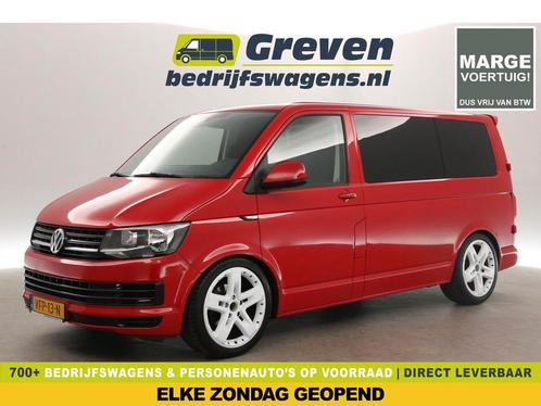 Volkswagen Transporter 2.0 TDI L1H1 MARGE 150PK AUT €350pm, Auto's, Bestelauto's, Te koop, Automaat, Financial lease, Diesel, Rood