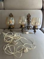 Wandlamp (2) - Koper, Messing, Metaal - magnifiek en