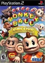 Super Monkey Ball DeLuxe PS2 Garantie & morgen in huis!/*/, Spelcomputers en Games, Games | Sony PlayStation 2, Vanaf 7 jaar, Avontuur en Actie