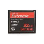 Sandisk 32GB CF Extreme 60Mb/s, Ophalen of Verzenden, Zo goed als nieuw
