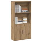 vidaXL Boekenkast 60x24x120 cm bewerkt hout artisanaal, Huis en Inrichting, Kasten | Boekenkasten, Verzenden, Nieuw, Overige houtsoorten