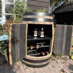 Drank kast Bourbon - 190 liter Eiken Whiskyvat - Ruimte voor, Huis en Inrichting, Ophalen of Verzenden, Nieuw