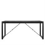 Eettafel Britt Zwart 200, Huis en Inrichting, Tafels | Eettafels, Ophalen of Verzenden, Nieuw