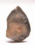 Paleolithisch Vuursteen midden paleolithische spits, Antiek en Kunst