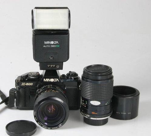 ≥ Minolta X-500 + 35-70 + 135 mm + flash - Single lens reflex