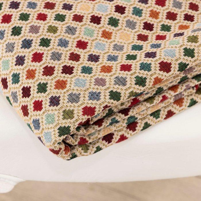 Tessuto Gobelin - Fantasia geometrica - rombi multicolor -, Antiek en Kunst, Antiek | Kleden en Textiel