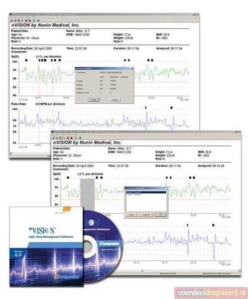 Nonin 3150 WristOx2 Accessoires nVision Software voor, Diversen, Verpleegmiddelen, Nieuw, Verzenden