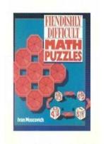 Fiendishly Difficult Math Puzzles By Ivan Moscovich, Zo goed als nieuw, Verzenden