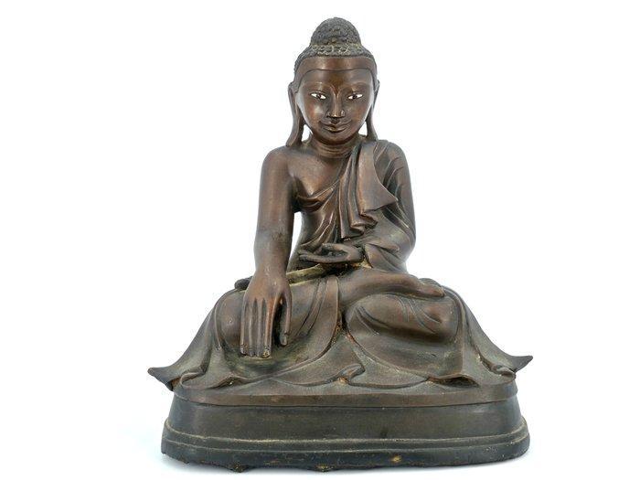 Bouddha - Mandalay - early 20th c. - Beeld - Myanmar/Birma, Antiek en Kunst, Kunst | Niet-Westerse kunst